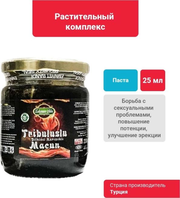 Трибулус паста набор