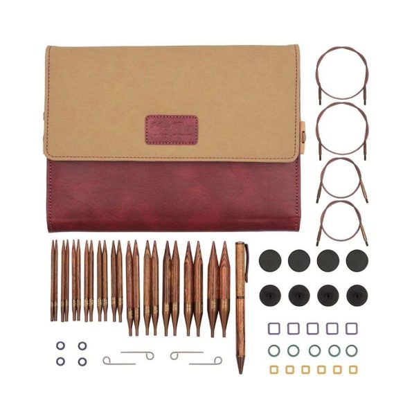 Набор укороченных съёмных спиц KnitPro Ginger Regal, 10 см