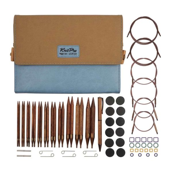 Набор съёмных спиц KnitPro Ginger Regal, 13 см